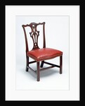 Chair, after Chippendale. England, mid-18th century by Unknown