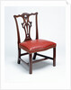 Chair, after Chippendale. England, mid-18th century by Unknown