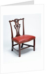 Chair, after Chippendale. England, mid-18th century by Unknown