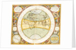 Map of The World by Andreµ  Cellarius