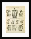 A selection of water jugs by Anonymous