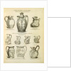 A selection of water jugs by Anonymous