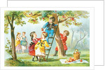 Victorian Christmas Card. England, 19th century by Anonymous