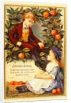 Victorian Christmas Card. England, 19th century by Anonymous