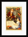 Victorian Christmas Card. England, 19th century by Anonymous