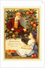 Victorian Christmas Card. England, 19th century by Anonymous