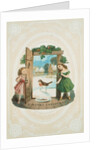 Victorian Christmas Card. England, 19th century by Anonymous