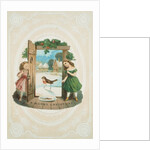 Victorian Christmas Card. England, 19th century by Anonymous