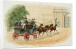 Victorian Christmas Card. England, 19th century by Anonymous