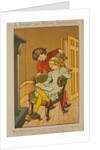 Victorian Christmas Card. England, 19th century by Anonymous