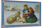 Victorian Christmas Card. England, 19th century by Anonymous