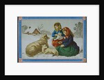 Victorian Christmas Card. England, 19th century by Anonymous