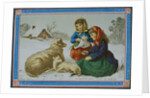 Victorian Christmas Card. England, 19th century by Anonymous