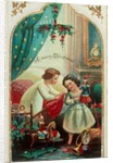 Victorian Christmas Card. England, 19th century by Anonymous