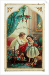 Victorian Christmas Card. England, 19th century by Anonymous