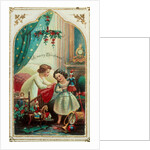 Victorian Christmas Card. England, 19th century by Anonymous