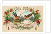 Victorian Christmas Card. England, 19th century by Anonymous