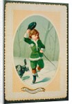 Victorian Christmas Card. England, 19th century by Anonymous