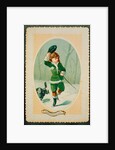 Victorian Christmas Card. England, 19th century by Anonymous