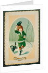 Victorian Christmas Card. England, 19th century by Anonymous