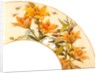 Floral fan design, detail by Charlotte Home Spiers