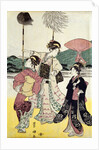 Daimijo's Travelling Procession by Utagawa Toyokuni