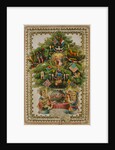 Victorian Christmas Card. England, 19th century by Unknown