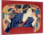 Allusion to the character Sanbaso by Utagawa Kuniyoshi