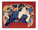 Allusion to the character Sanbaso by Utagawa Kuniyoshi
