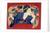 Allusion to the character Sanbaso by Utagawa Kuniyoshi