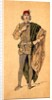 Costume design for Sir Henry Irving as Romeo in Romeo and Juliet by William John Charles Pitcher