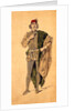 Costume design for Sir Henry Irving as Romeo in Romeo and Juliet by William John Charles Pitcher