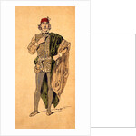 Costume design for Sir Henry Irving as Romeo in Romeo and Juliet by William John Charles Pitcher