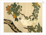 Hanging scroll, detail. Japan, late 19th century by Unknown