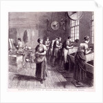 Buffing Electroplate at Messrs Martin, Hall and Co's works by Anonymous