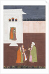 Ladies taking gifts to a Darvish by Unknown