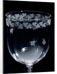 Wine Glass, detail. England, mid-19th century by Unknown