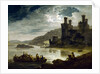 Conway Castle at Night by Julius Caesar Ibbetson(the elder)