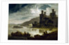 Conway Castle at Night by Julius Caesar Ibbetson(the elder)