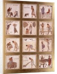 Emblematic designs for months of the year by Albert Joseph Moore