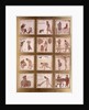 Emblematic designs for months of the year by Albert Joseph Moore