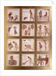 Emblematic designs for months of the year by Albert Joseph Moore