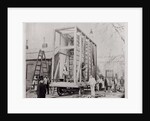 Royal Engineers making the crate used to transport Raphael Cartoons from Hampton Court by Charles Thurston Thompson