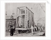 Royal Engineers making the crate used to transport Raphael Cartoons from Hampton Court by Charles Thurston Thompson