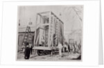 Royal Engineers making the crate used to transport Raphael Cartoons from Hampton Court by Charles Thurston Thompson