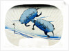 Swimming Terrapins by Utagawa Hiroshige