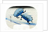 Swimming Terrapins by Utagawa Hiroshige