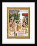 A prince holding a holi festival with his ladies. Mughal, India, 1750 by Unknown
