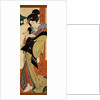 Girl reading a letter by Eisan
