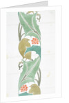 Bird textile design by Charles Francis Annesley Voysey